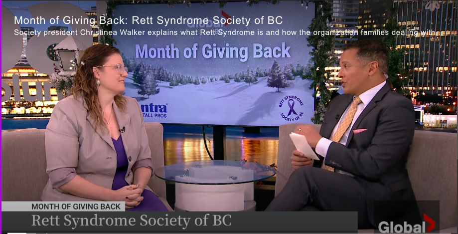 Month of Giving Back: Rett Syndrome Society of BC
